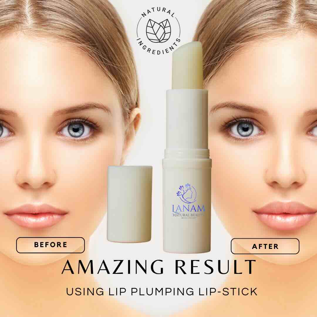 Plumping and moisturising lipstick